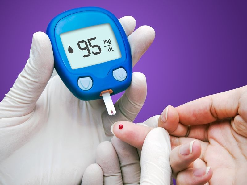 finger test blood